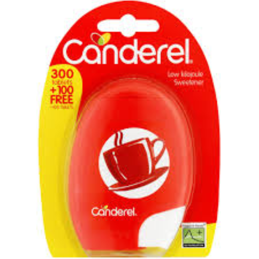 CANDEREL TABLETS DISPENSER 300+100 RED